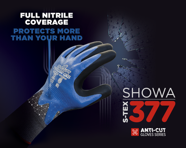 PROTECT MORE THAN YOUR HANDS WITH S-TEX 377
